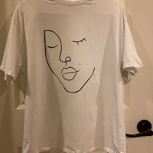 Shein oversized tee shirt